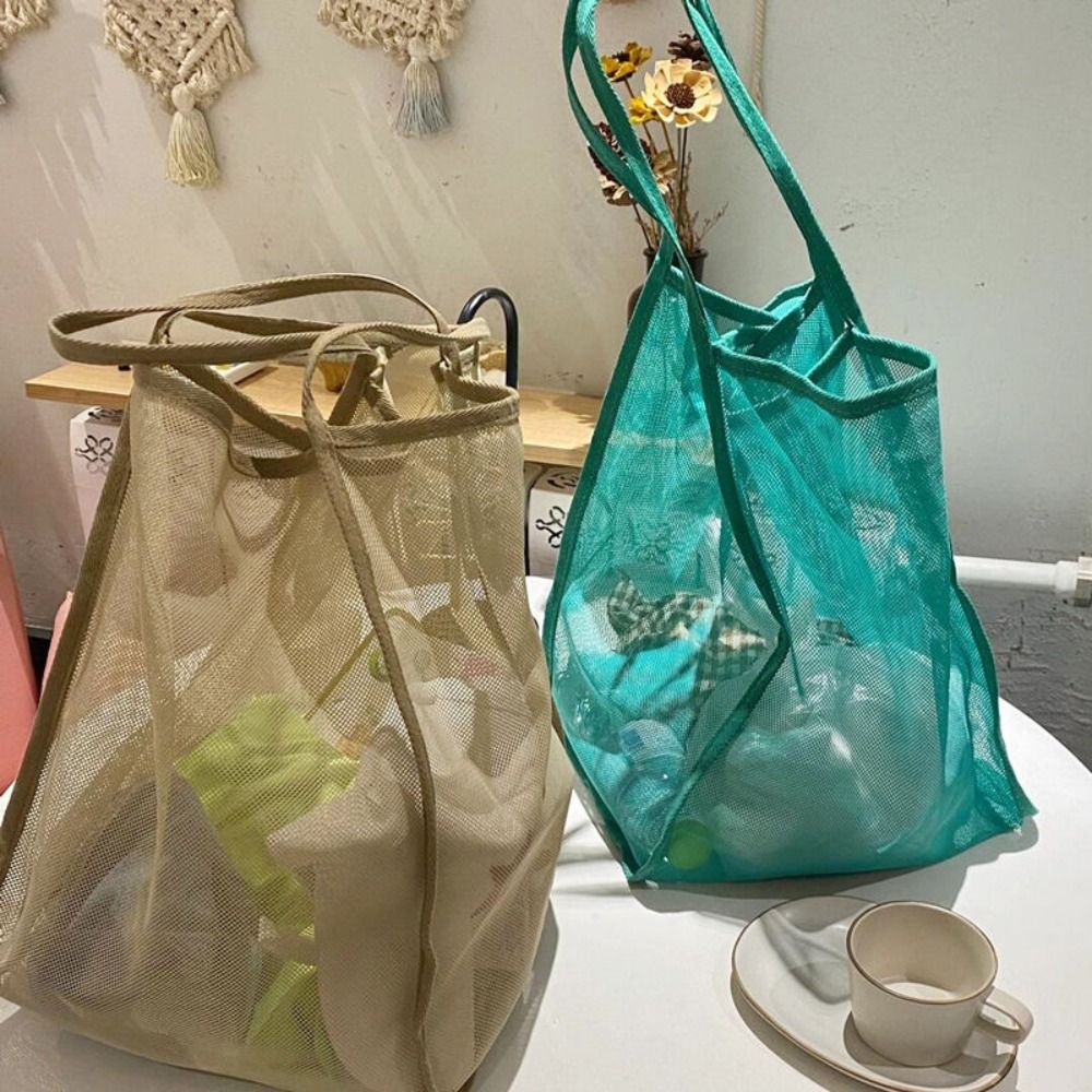 Mesh Beach Bag Lightweight, Br - Dry Bag Roll Top recension och pris