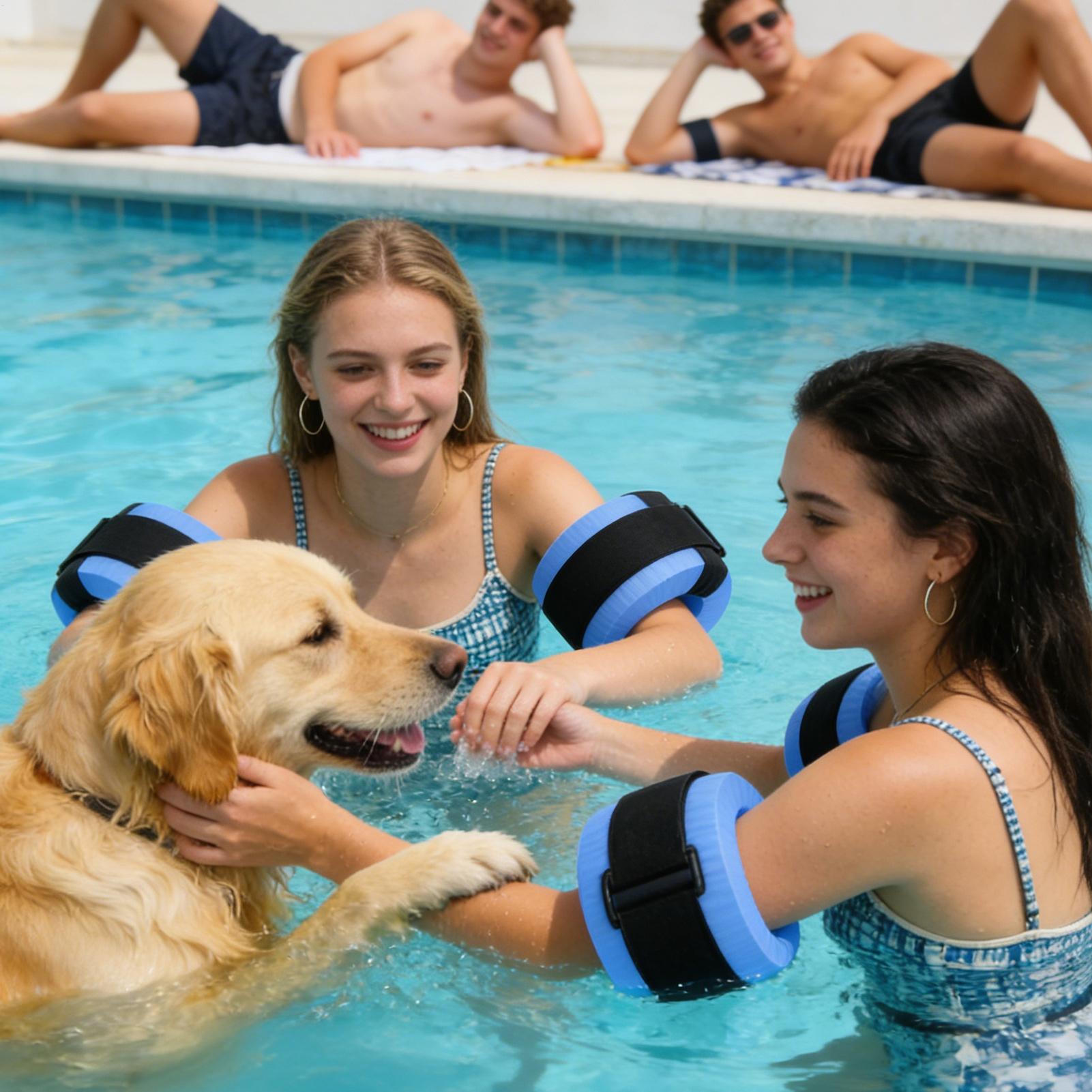 2pcs Foam Swimming Float Ring  - Aquatic Water Sports recension och pris