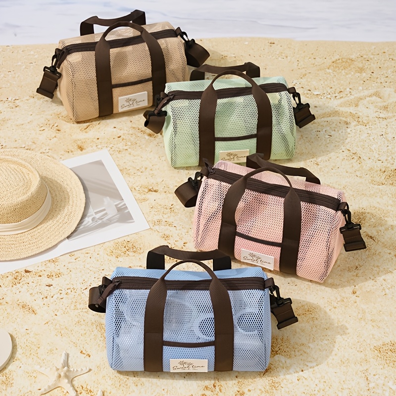 Mesh Beach Travel Duffel Bag Q - Dry Bag Roll Top recension och pris
