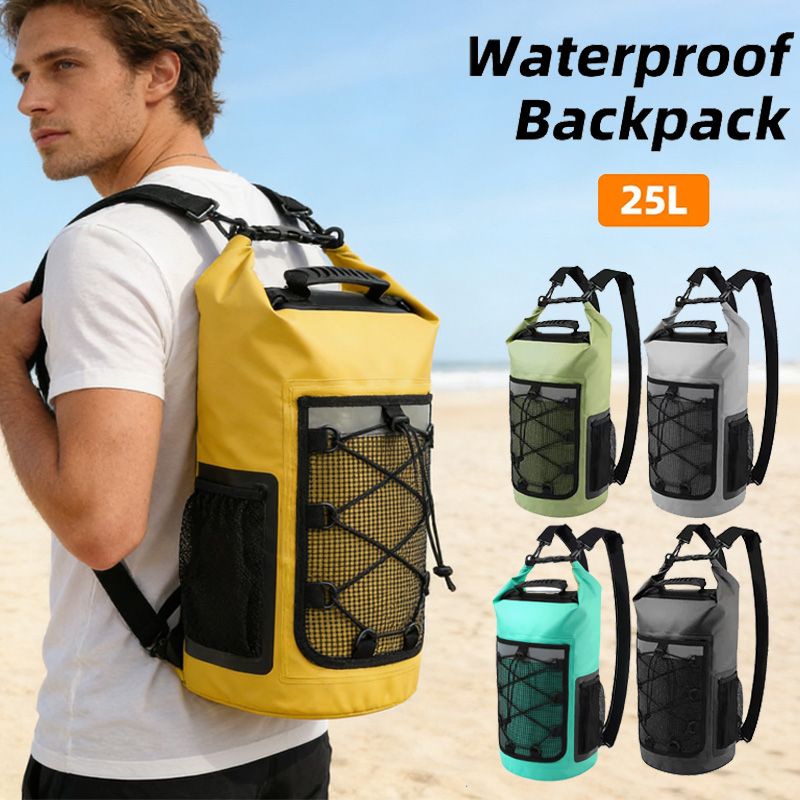 25L Waterproof Backpack Swimmi - Dry Bag Roll Top recension och pris