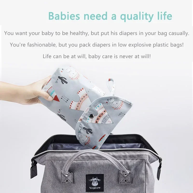 Baby Diaper Bag Organizer Reus - Dry Bag Roll Top recension och pris